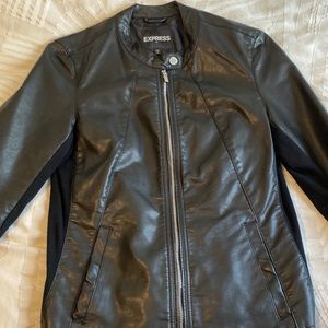 Faux Leather Jacket